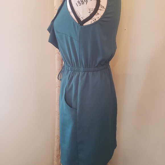 BeBop Hunter Green Midi Dress - Picture 3 of 5